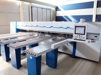 Máquina de seccionar madeira Holzma HPL 510/56/22/R/D/ Profiline