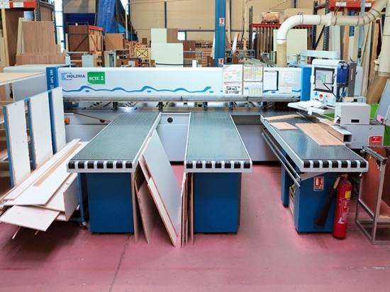 Seccionadora Holzma HPL 380/38/22 