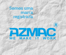 A Azmac já é uma marca registrada!